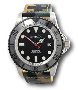 Invicta Pro Diver Automatic Mens 44mm Master of Sea Camouflage Strap Watch 38237-Klawk Watches
