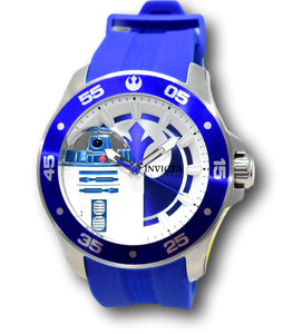 Invicta Star Wars R2-D2 Men's 50mm Limited Edition Silicone Quartz Watch 43059-Klawk Watches