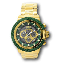 Load image into Gallery viewer, Invicta Bolt Sport Men&#39;s 50mm Gold &amp; Green Anatomic Chronograph Watch 27804-Klawk Watches

