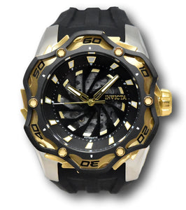 Invicta Ripsaw Automatic Men's 49mm Black Skeleton Dial Silicone Watch 44111-Klawk Watches