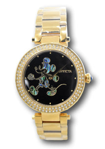 Invicta Disney Mickey Limited Edition Women's 38mm Abalone Crystals Watch 23789-Klawk Watches
