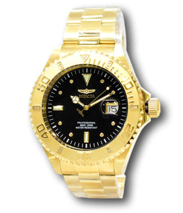 Invicta Pro Diver Diamond Accent Men's 47mm Gold Swiss Quartz Watch 15286-Klawk Watches