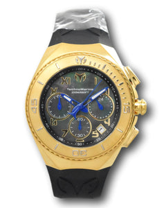 Technomarine Ocean Manta Mid-Size Mens 40mm MOP Gold Chronograph Watch TM-218023-Klawk Watches