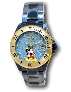 Invicta Disney Women's 36mm Blue Glitter Dial Mickey Limited Edition Watch 41217-Klawk Watches