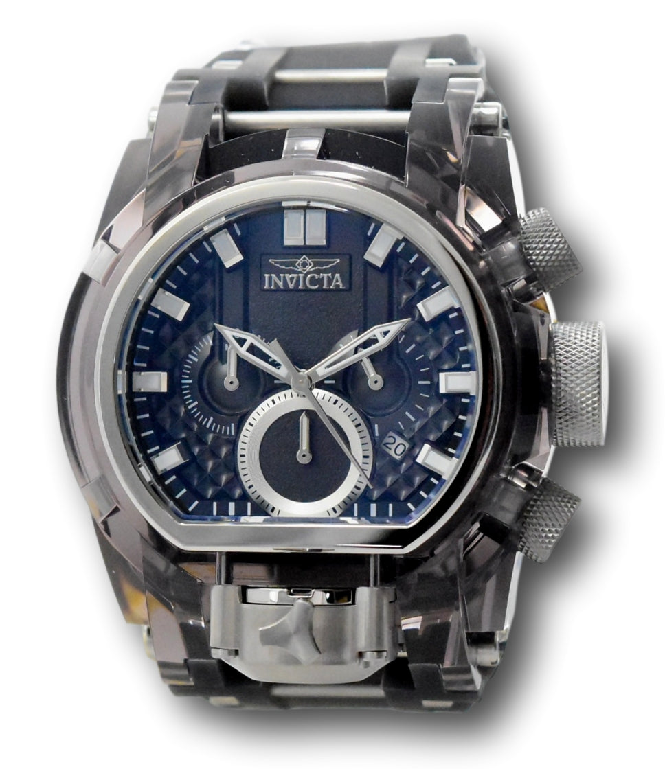 Invicta reserve men's 52mm bolt sale zeus magnum swiss quartz dual