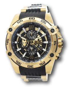 Invicta Marvel Ironman Men's 52mm Limited Edition Gold Chronograph Watch 26797-Klawk Watches