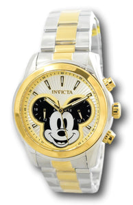Invicta Disney Mickey Men's 44mm Two Tone Dual-Time Limited Edition Watch 37823-Klawk Watches