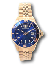 Load image into Gallery viewer, TechnoMarine Sea Manta Automatic Womens 38mm Rose Gold Blue Dial Watch TM-219066-Klawk Watches
