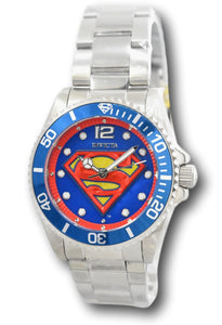 Invicta DC Comics Superman Women's 38mm Silver MOP Limited Edition Watch 36381-Klawk Watches