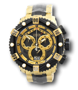 Invicta Reserve Huracan Men's 53mm Black & Gold Swiss Chronograph Watch 36629-Klawk Watches