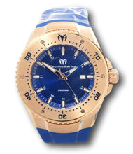 Load image into Gallery viewer, TechnoMarine Sea Manta Mens 48mm Deep Blue Dial Rose Gold Quartz Watch TM-220061-Klawk Watches
