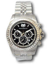 Load image into Gallery viewer, TechnoMarine Manta Ray Luxe Men&#39;s 47mm Black Crystals Chrono Watch TM-221000-Klawk Watches
