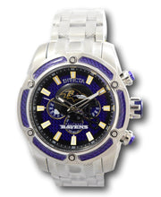 Load image into Gallery viewer, Invicta NFL Baltimore Ravens Men&#39;s 52mm Carbon Fiber Chronograph Watch 41790-Klawk Watches
