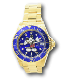 Invicta Disney Automatic Men's 40mm Limited Edition Blue Mickey Dial Watch 32506-Klawk Watches