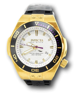 Invicta Pro Diver Automatic 25697 Men's 53mm Gold-Tone NH35A Sport Watch RARE-Klawk Watches