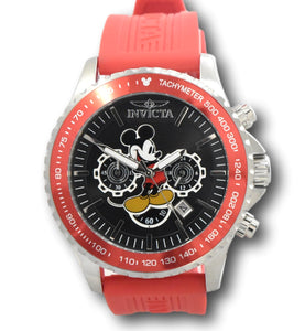 Invicta Disney Men's 48mm Mickey Mouse Limited Edition Red Chrono Watch 39040-Klawk Watches