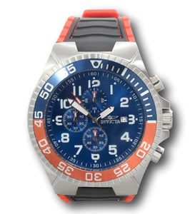 Invicta Pro Diver Men's LARGE 52mm Super Sport Blue Dial Chronograph Watch 36338-Klawk Watches