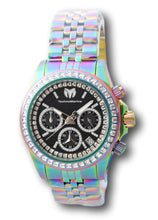 Load image into Gallery viewer, TechnoMarine Manta Ray Luxe Women&#39;s 40mm Rainbow Black Crystals Watch TM-221021-Klawk Watches
