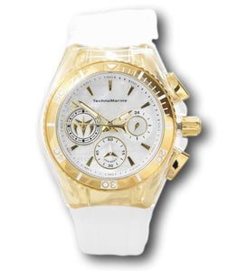 TechnoMarine Cruise California Women's 40mm Gold MOP Chrono Watch TM-120028-Klawk Watches