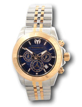 Load image into Gallery viewer, TechnoMarine Manta Ray Mens 42mm Blue Dial Rose Gold Chronograph Watch TM-219099-Klawk Watches
