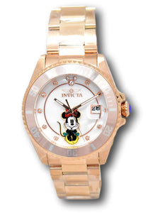 Invicta Disney Limited Edition Women's 38mm Rose Gold Minnie Mouse Watch 41200-Klawk Watches