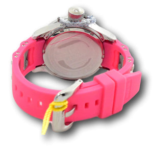 Invicta Russian Diver Women's 43mm Pink Dial Silicone Quartz Watch 31246 RARE-Klawk Watches
