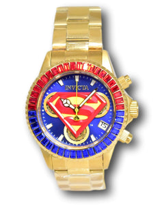 Invicta DC Comics Women's 40mm Limited Crystals Swiss Chrono Watch 41268-Klawk Watches