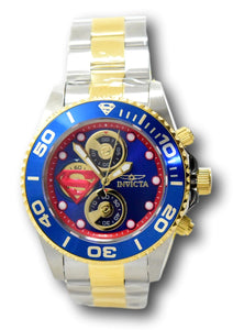 Invicta DC Comics Superman Men's 43mm Limited Edition Chronograph Watch 29063-Klawk Watches
