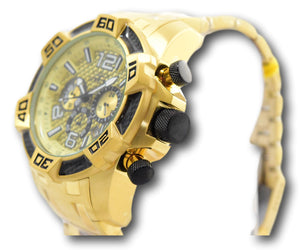 Invicta Pro Diver SCUBA Men's 50mm Yellow Carbon Fiber Chronograph Watch 25854-Klawk Watches