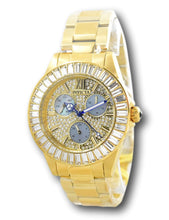 Load image into Gallery viewer, Invicta Angel Women&#39;s 38mm Pave Crystal Dial Gold Multi-Function Watch 28449-Klawk Watches
