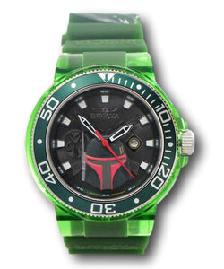 Invicta Star Wars Boba Fett Men's 52mm Anatomic Limited Ed Quartz Watch 39708-Klawk Watches