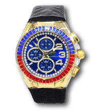 Load image into Gallery viewer, TechnoMarine Cruise Glitz Men&#39;s 45mm Pepsi Crystals Chrono Watch TM-121015-Klawk Watches
