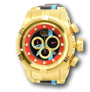 Invicta Reserve Zeus Bolt Race Team 53mm Leather Swiss Chronograph Watch 29053-Klawk Watches