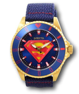 Invicta DC Comics Superman Men's 44mm Blue Limited Edition Quartz Watch 41287-Klawk Watches