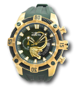 Invicta Marvel Loki Men's 52mm Horned Helmet Limited Ed Chronograph Watch 37604-Klawk Watches