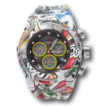 Load image into Gallery viewer, Invicta Bolt Graffiti HydroPlated Men&#39;s 53mm Swiss Chronograph Watch 30065 RARE-Klawk Watches
