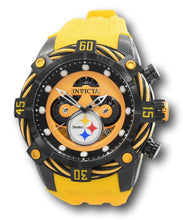 Load image into Gallery viewer, Invicta NFL Pittsburgh Steelers Men&#39;s 52mm Silicone Chronograph Watch 35862-Klawk Watches
