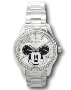 Invicta Disney Women's 38mm Mickey Mouse Limited Edition Crystals Watch 37824-Klawk Watches