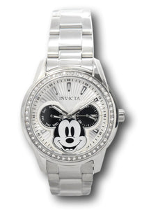 Invicta Disney Women's 38mm Mickey Mouse Limited Edition Crystals Watch 37824-Klawk Watches