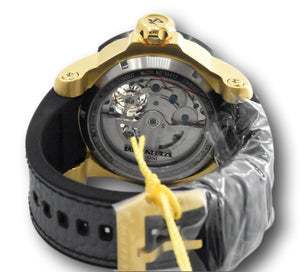 Invicta Reserve Venom Men's 52mm Double Open Heart Automatic Gold Watch 34472-Klawk Watches