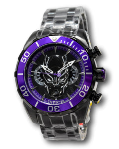 Invicta Marvel Black Panther Men's 50mm Limited Edition Chronograph Watch 43055-Klawk Watches