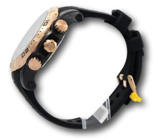 Invicta Sea Hunter Men's 52mm Rose Gold Silicone Strap Chronograph Watch 28274-Klawk Watches