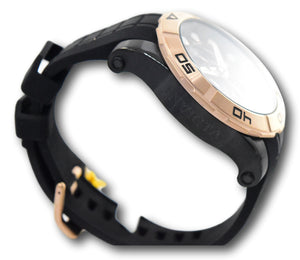 Invicta Sea Hunter Men's 52mm Rose Gold Silicone Strap Chronograph Watch 28274-Klawk Watches