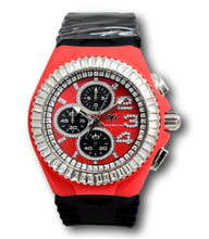 Load image into Gallery viewer, TechnoMarine Cruise Glitz Men&#39;s 45mm Red Crystals Chronograph Watch TM-121185-Klawk Watches
