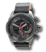 Load image into Gallery viewer, Invicta Corduba Men&#39;s 50mm Stealth Gunmetal Leather Chronograph Watch 34978 RARE-Klawk Watches
