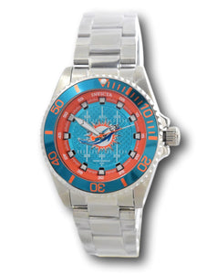 Invicta NFL Miami Dolphins Women's 38mm Limited Stainless Quartz Watch 36946-Klawk Watches