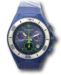 Technomarine Cruise California Men's 47mm Blue Swiss Chronograph Watch TM-115011-Klawk Watches