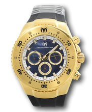 Load image into Gallery viewer, TechnoMarine Sea Manta Mens 48mm Black MOP Dial Gold Chronograph Watch TM-220067-Klawk Watches
