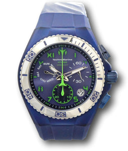 Technomarine Cruise California Men's 47mm Blue Swiss Chronograph Watch TM-115011-Klawk Watches