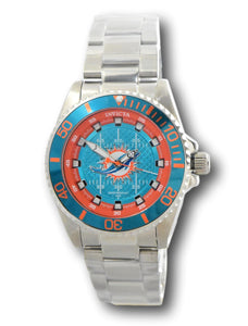 Invicta NFL Miami Dolphins Women's 38mm Limited Stainless Quartz Watch 36946-Klawk Watches